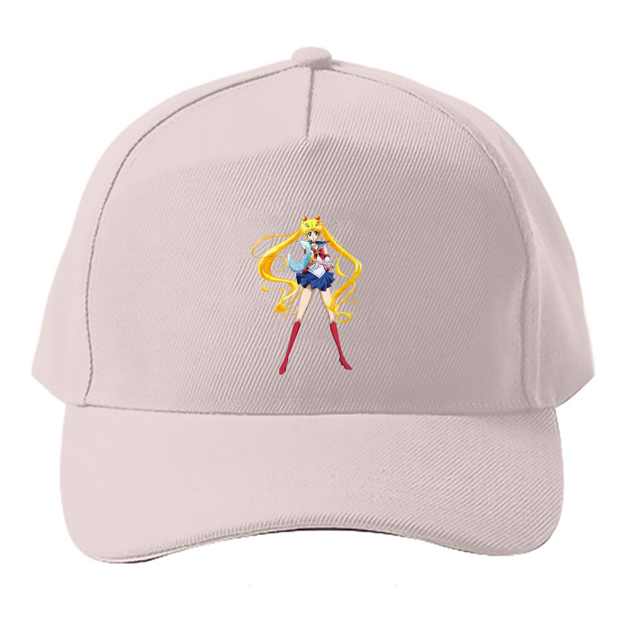 （画像用） 美少女戦士セーラームーン 月野 うさぎ つきの うさぎ Sailor Moon Tsukino Usagi ベースボールキャップ 綿100％ 男女兼用 帽子 スポーツ
